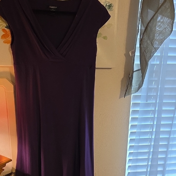 Glamour Deep Purple Maxi Dress - Picture 4 of 5